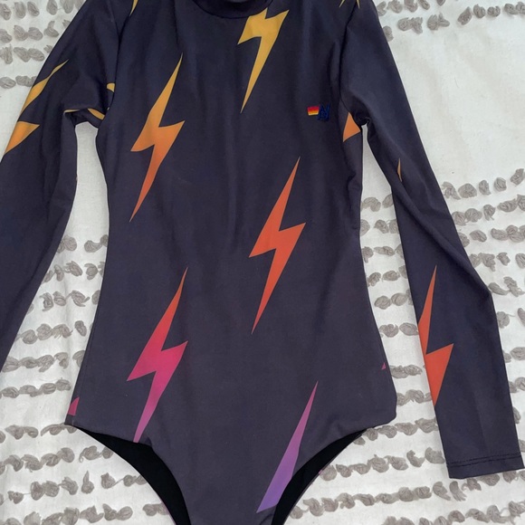 aviator nation surf one piece bathing suit - Picture 2 of 5